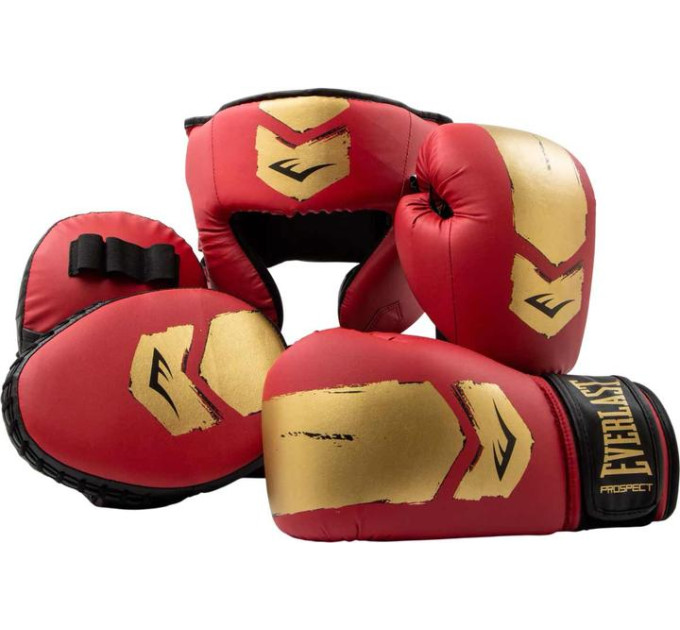 Комплект для боксу Everlast PROSPECT 2 BOXING KIT червоний Діт OSFM P00003053 Комплект для боксу Everlast PROSPECT 2 BOXING KIT червоний Діт OSFM P00003053