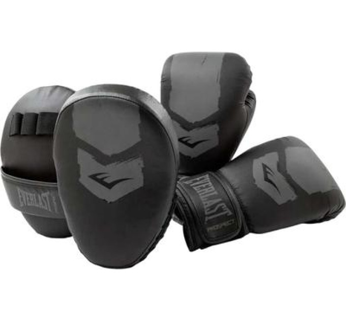Комплект для боксу Everlast PROSPECT 2 MITT KIT чорний Уні OSFM P00003054