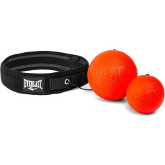 Тренажер для боксу Everlast POWERLOCK REFLEX BALL червоний Уні OSFM P00002715