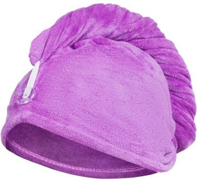 Рушник для волосся Aqua Speed HEAD TOWEL 7340 фіолетовий Жін 25х65см 146-09