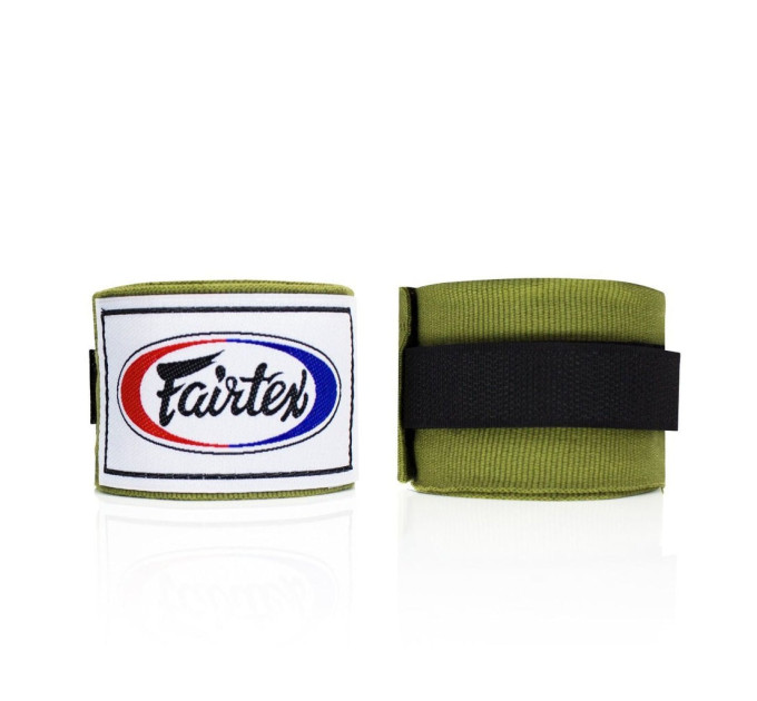 Бинти для боксу Fairtex HW2 Green Olive (4,5м) Бинти для боксу Fairtex HW2 Green Olive (4,5м)