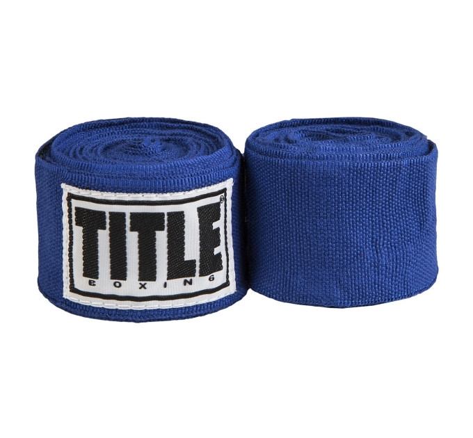 Бинти для боксу TITLE Boxing Select 180" Semi Elastic Mexican Royal (4.5м.) Бинти для боксу TITLE Boxing Select 180" Semi Elastic Mexican Royal (4.5м.)