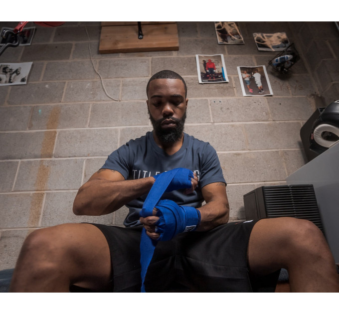 Бинти для боксу TITLE Boxing Select 180" Semi Elastic Mexican Royal (4.5м.)