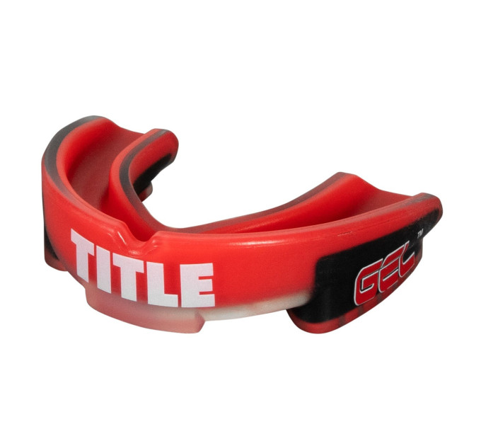 Капа TITLE Boxing Gel Triple-Shox 2.0 доросла (вік 11+) Red/Black Капа TITLE Boxing Gel Triple-Shox 2.0 доросла (вік 11+) Red/Black