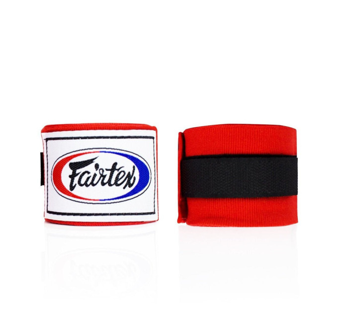 Бинти для боксу Fairtex HW2 Red (4,5м) Бинти для боксу Fairtex HW2 Red (4,5м)