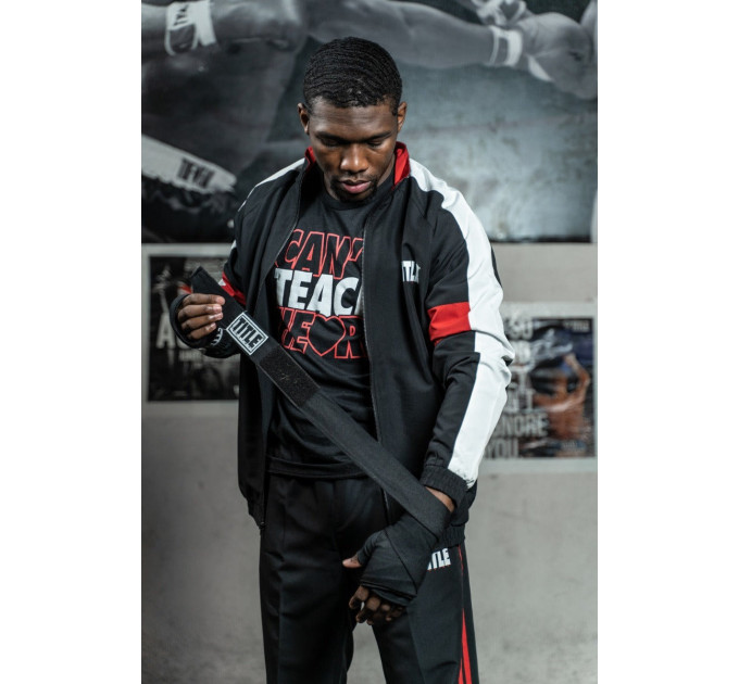 Бинти для боксу TITLE Boxing Mexican Style 180" Black (4.5м.)