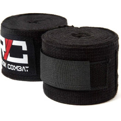 Бинти Reebok Combat Hand Wraps чорний Уні 180 (457,2 см) RSCB-11158