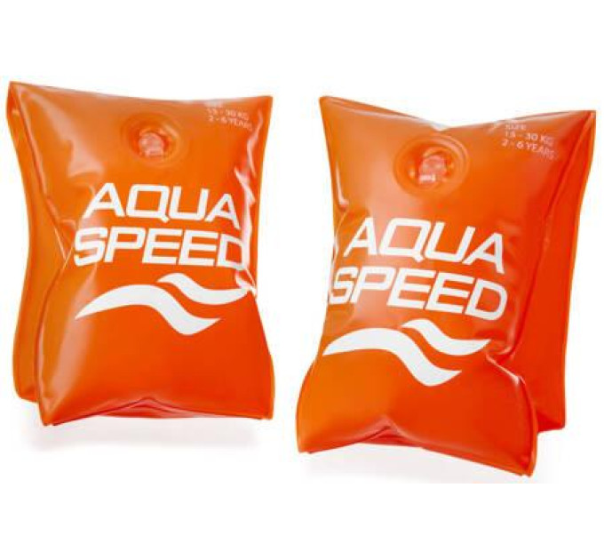 Нарукавники Aqua Speed ARMBANDS 6083 помаранчевий Діт age 1-2 5908217660831