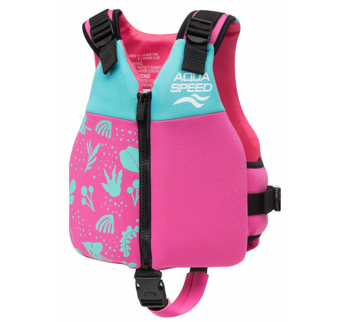 Дитячий Жилет для плавання Aqua Speed Safe Splash Рожевий 19-30 кг (626-03 19-30) Дитячий Жилет для плавання Aqua Speed Safe Splash Рожевий 19-30 кг (626-03 19-30)
