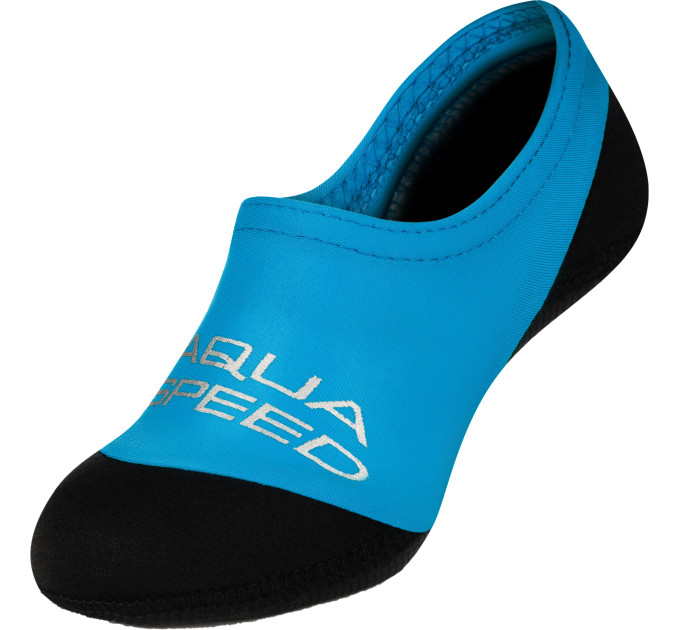 Шкарпетки для басейну Aqua Speed NEO SOCKS 6104 (177-01) 26-27 Чорно-блакитний (5908217661043)