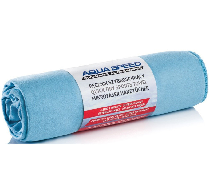 Рушник Aqua Speed Dry Flat 70 x 140 см 7043 Синій (155-02)