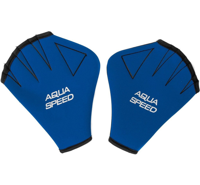 Рукавички для плавання Aqua Speed NEOPREN GLOVES 6090 (174) 20.5 x 16 см Синій (5908217660909) Рукавички для плавання Aqua Speed NEOPREN GLOVES 6090 (174) 20.5 x 16 см Синій (5908217660909)