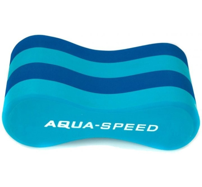 Колобашка для плавання Aqua Speed 4 layers Pullbuoy 23,5 x 8,5x 13 см 5640 (160) Синя з синім (5908217656407)