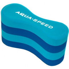 Колобашка для плавання Aqua Speed 4 layers Pullbuoy 23,5 x 8,5x 13 см 5640 (160) Синя з синім (5908217656407)