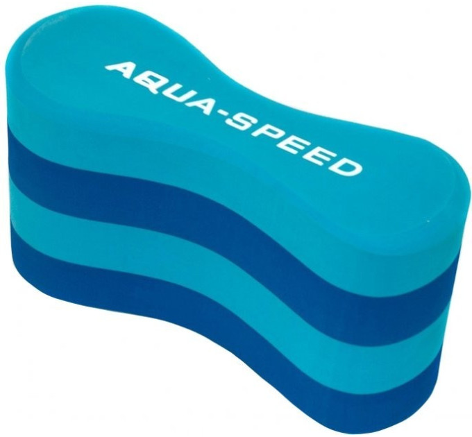 Колобашка для плавання Aqua Speed 4 layers Pullbuoy 23,5 x 8,5x 13 см 5640 (160) Синя з синім (5908217656407)