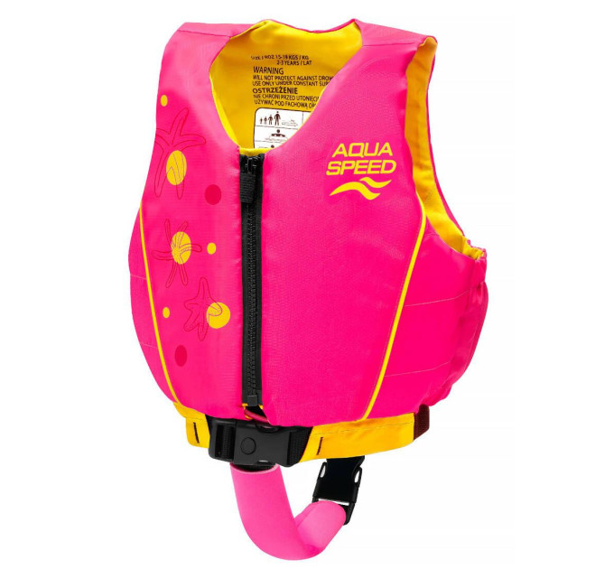 Дитячий Жилет для плавання Aqua Speed Star Рожевий 19-30 кг (627-04 19-30) Дитячий Жилет для плавання Aqua Speed Star Рожевий 19-30 кг (627-04 19-30)