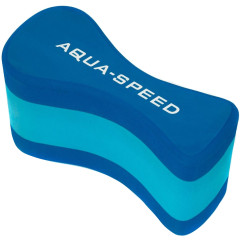 Колобашка для плавання Aqua Speed 3 layers Pullbuoy 22.8 x 10.1 x 12.3 см 5641 (161) Синя з синім (5908217656414)