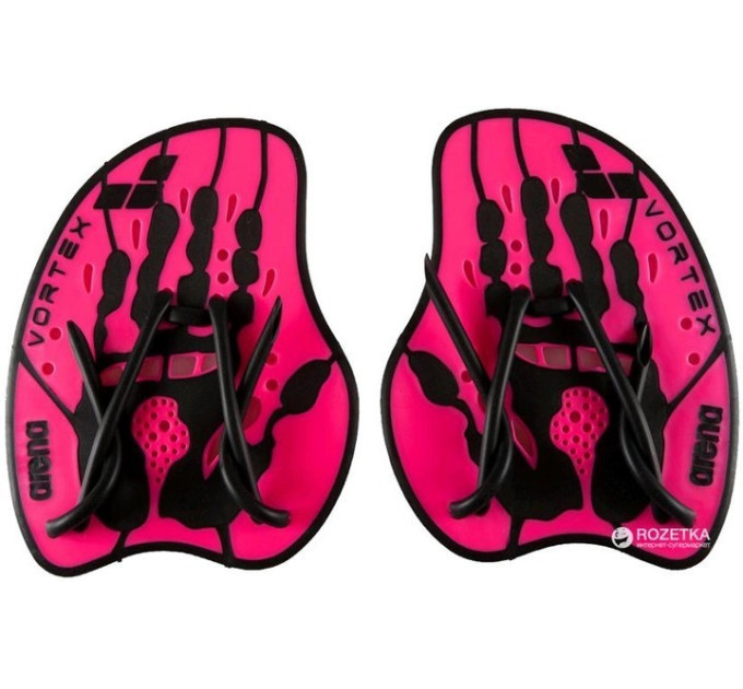 Лопатки для плавання Arena VORTEX EVOLUTION HAND PADDLE рожевий, чорний Уні L 95232-095 Лопатки для плавання Arena VORTEX EVOLUTION HAND PADDLE рожевий, чорний Уні L 95232-095