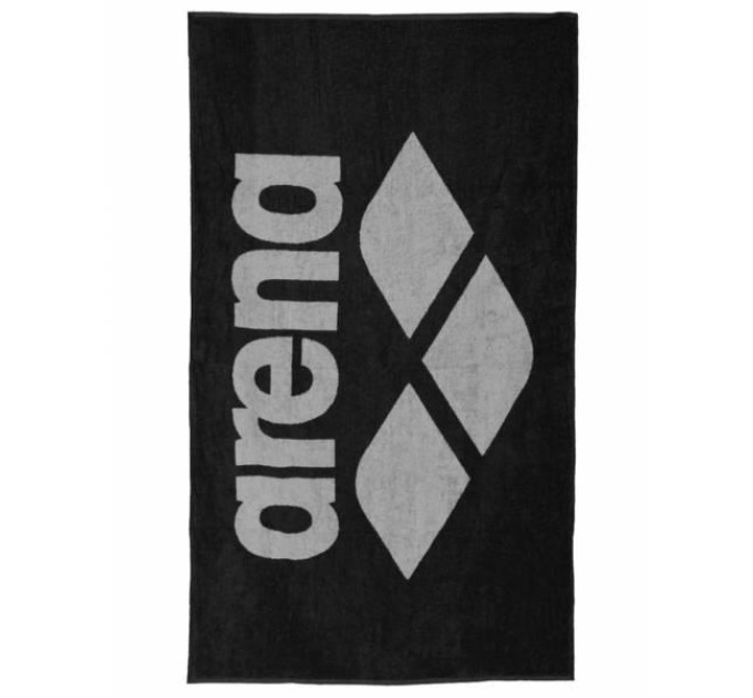 Рушник Arena POOL SOFT TOWEL чорний Уні 150х90 см 001993-550