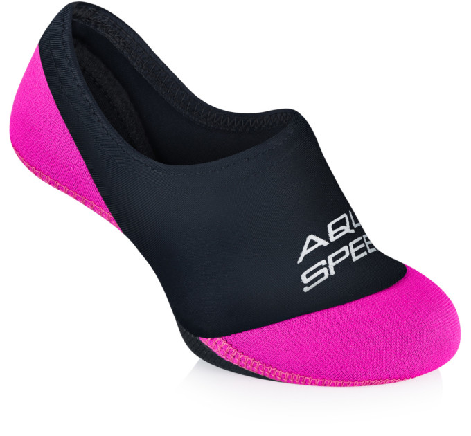 Шкарпетки для басейну Aqua Speed NEO SOCKS 7383 (177-19) 30-31 Чорно-малиновий (5908217673831)