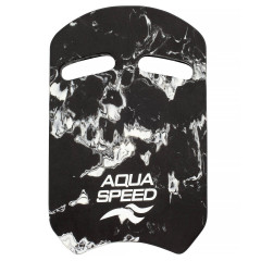 Дошка для плавання Aqua Speed SWIRL PULLBUOY Чорний, Білий 43х28х3,6 (162-05)