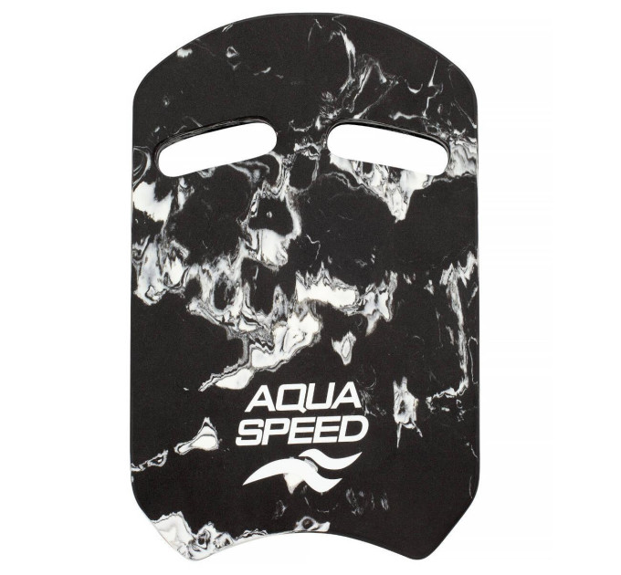 Дошка для плавання Aqua Speed SWIRL PULLBUOY Чорний, Білий 43х28х3,6 (162-05)