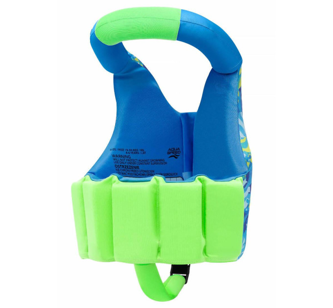Дитячий Жилет для плавання Aqua Speed Pals Бірюзовий 15-19 кг (628-02 15-19)