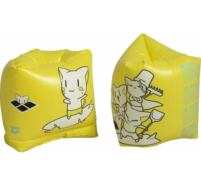 Нарукавники Arena FRIENDS ROLL-UP ARMBAND жовтий Діт 3-6Y 95217-310