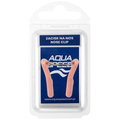 Затискач для носа Aqua Speed MT 60628 бежевий Уні OSFM 5905718606283