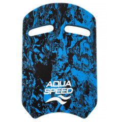 Дошка для плавання Aqua Speed SWIRL PULLBUOY Чорний, Синій 43х28х3,6 (162-10)