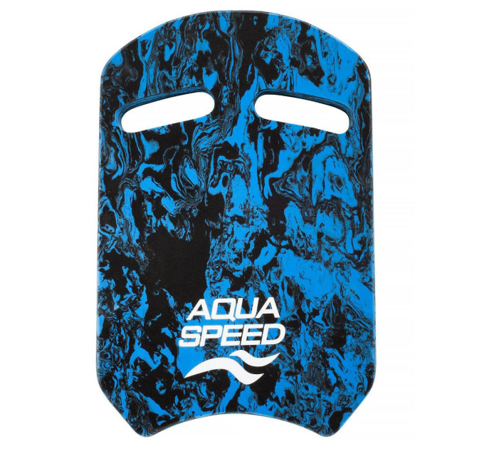 Дошка для плавання Aqua Speed SWIRL PULLBUOY Чорний, Синій 43х28х3,6 (162-10)