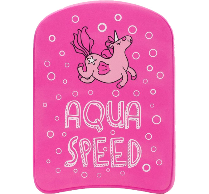 Дошка для плавання Aqua Speed KIDDIE Kickboard Unicorn 6896 (186-unicorn) 31 x 23 x 2.4 см Рожевий (5908217668967) Дошка для плавання Aqua Speed KIDDIE Kickboard Unicorn 6896 (186-unicorn) 31 x 23 x 2.4 см Рожевий (5908217668967)