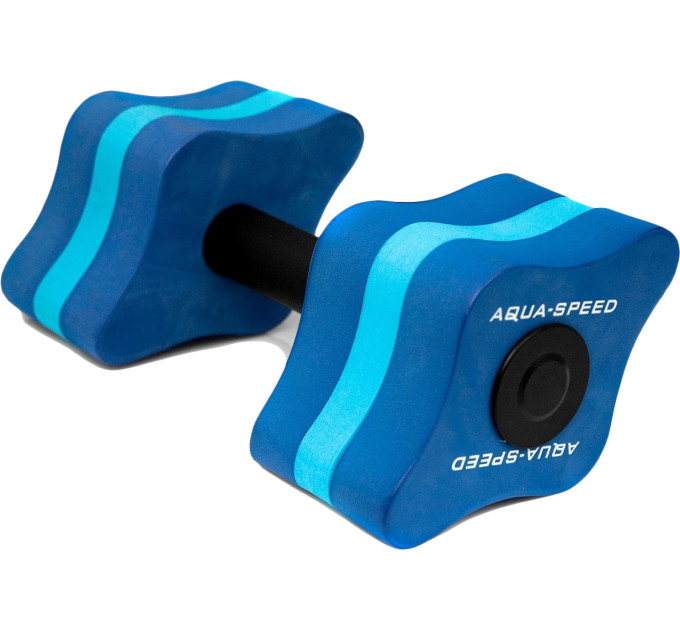 Гантелі для аквафітнесу Aqua Speed AQUAFITNESS Dumbells 5647 (167) Уні 11x15x8 см Cініє (5908217656476)