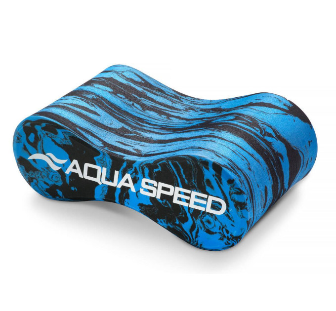 Колобашка Aqua Speed SWIRL PULLBUOY Чорний, Синій 23,5х8,5х13 см (160-10)