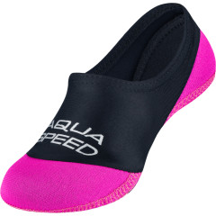 Шкарпетки для басейну Aqua Speed NEO SOCKS 7389 (177-19) 34-35 Чорно-малиновий (5908217673893)