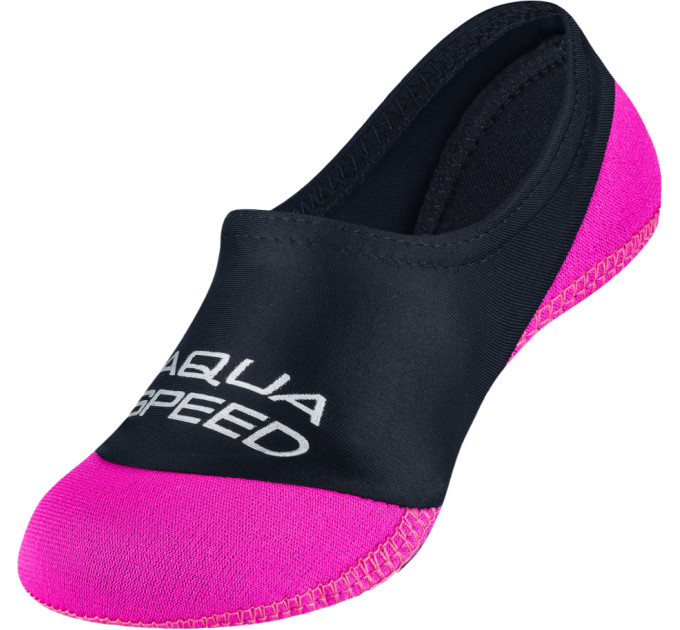 Шкарпетки для басейну Aqua Speed NEO SOCKS 7377 (177-19) 26-27 Чорно-малиновий (5908217673770)