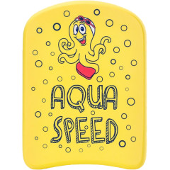 Дошка для плавання Aqua Speed KIDDIE Kickboard Octopus 6897 (186-octopus) 31 x 23 x 2.4 см Жовтий (5908217668974)