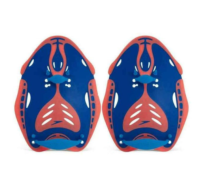 Лопатки для плавання Speedo BIOFUSE POWER PADDLE AU блакитний, помаранчевий Уні L 8-73156F959 L