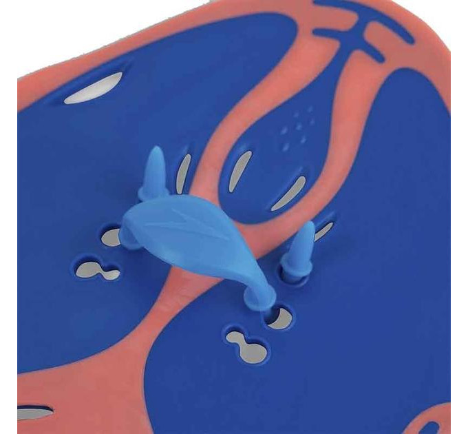 Лопатки для плавання Speedo BIOFUSE POWER PADDLE AU блакитний, помаранчевий Уні L 8-73156F959 L