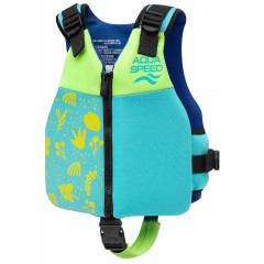 Дитячий Жилет для плавання Aqua Speed Safe Splash Бірюзовий 15-19 кг (626-02 15-19)