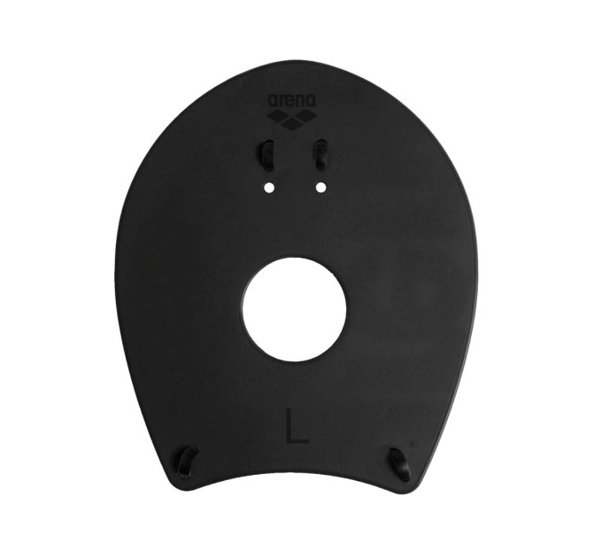 Лопатки для плавання Arena ELITE HAND PADDLE 2 Чорний Білий S (004409-100 S)