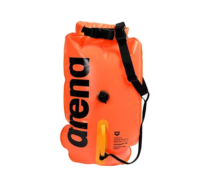 Гермомішок (буй) Arena OPEN WATER BUOY Помаранчевий, Жовтий Уні OSFM (005428-100 OSFM)