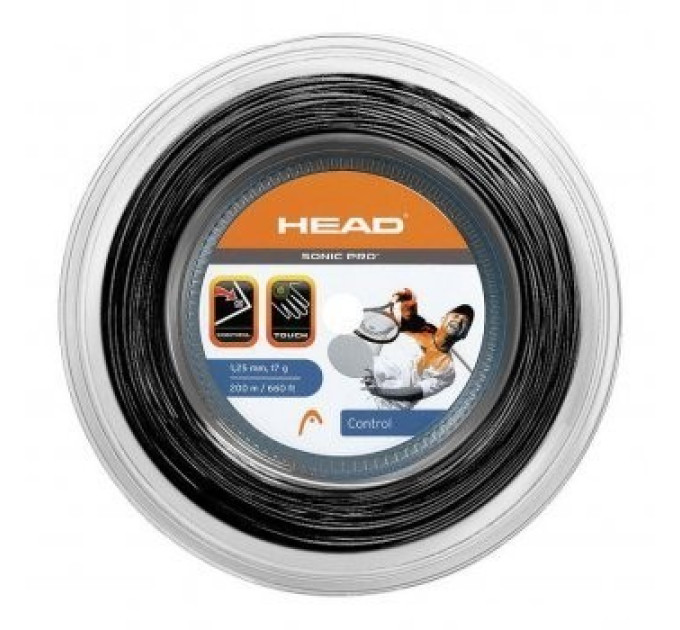 Бобіна Head Sonic Pro Reel 17 1.25mm black 200m 281-128 Бобіна Head Sonic Pro Reel 17 1.25mm black 200m 281-128