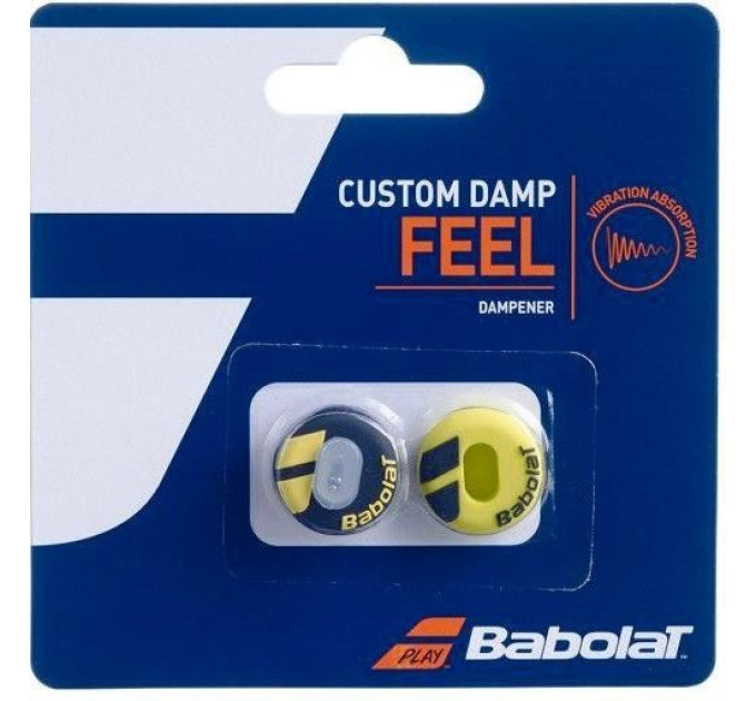 Віброгасник Babolat Custom Damp 2 чорний/жовтий 700040/142