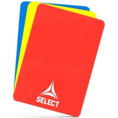 Картки арбітра Select Referee cards v24 (набір 3шт) Червоний, Жовтий, Синій 12х9 см (749092-003)