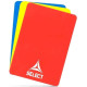 Картки арбітра Select Referee cards v24 (набір 3шт) Червоний, Жовтий, Синій 12х9 см (749092-003)