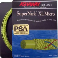 Струна Ashaway Super Nick XL Micro 1.15 yellow (Super Nick XL yellow)