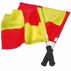 Прапорець арбітра Select Lineman's flag Червоний, Жовтий OSFM (7490600353)