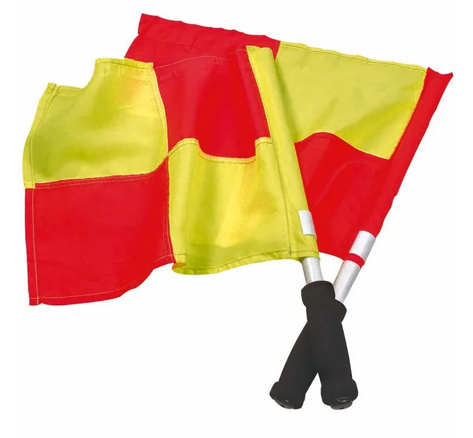 Прапорець арбітра Select Lineman's flag Червоний, Жовтий OSFM (7490600353)
