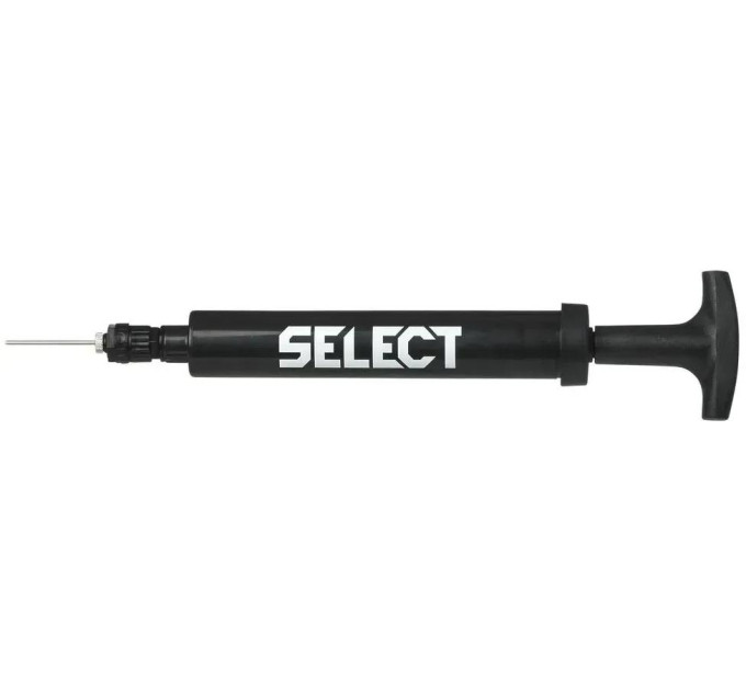 Насос для м'яча Select Ball pump with inbuilt hose (15 cm) чорний Уні 15 см 788880-010